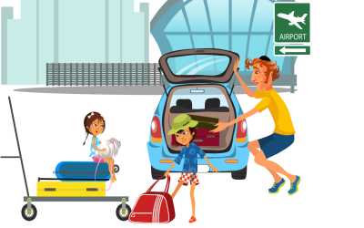 Transfer, Transfer z lotniska Larnaka na Cyprze do miasta Protaras (Paralimini), do dowolnego miejsca dla 1-3 osób