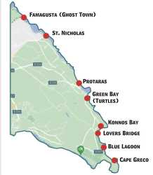 Wycieczka fakultatywna, Miasto duchów, Famagusta, Salamina z rejsem na Blue Lagoon i zatokę żółwi z Larnaki